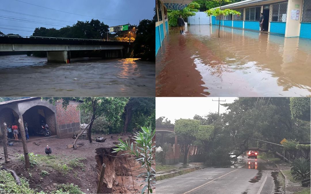 Rivas, uno de los departamentos más afectados por la tormenta tropical Sara