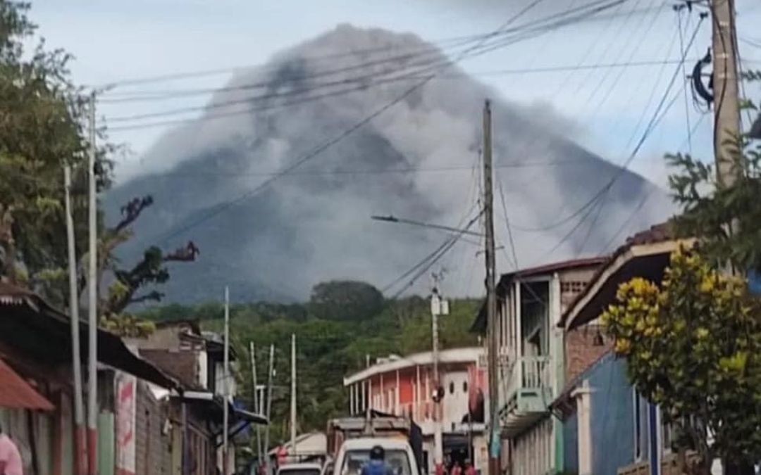 El Ineter recomienda no subir al cráter del volcán Concepción para evitar percances