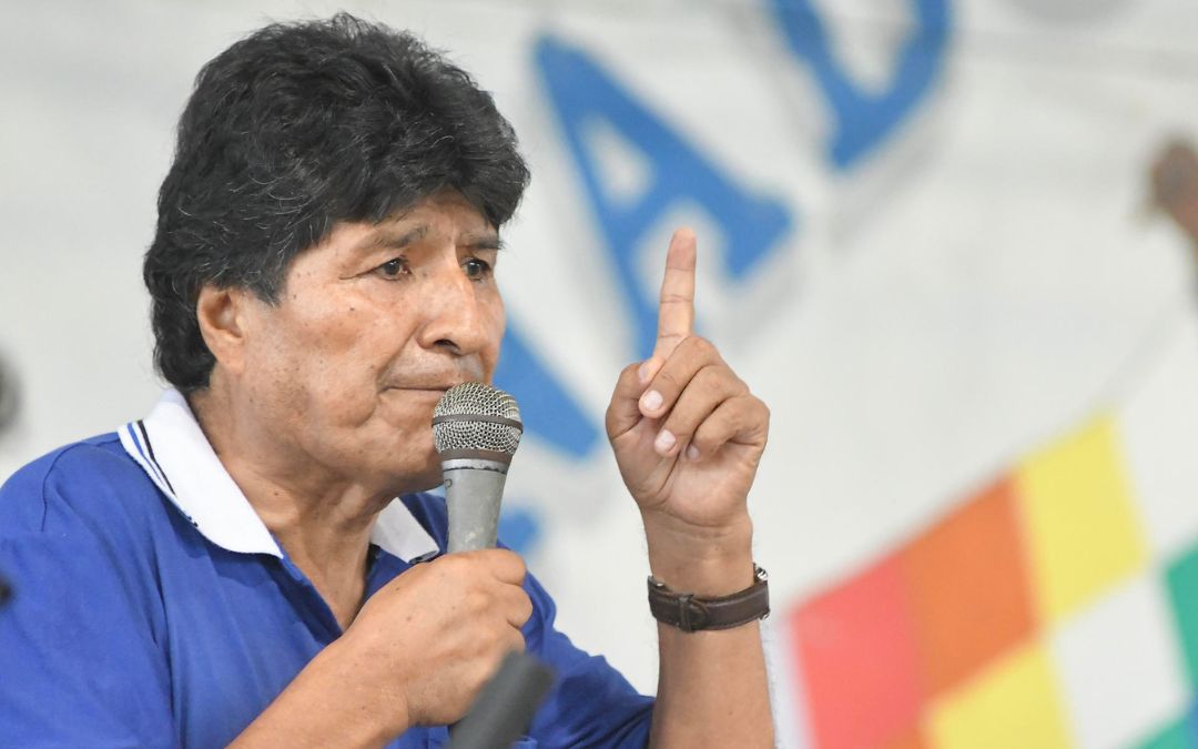 Morales dice que será candidato con sigla "prestada" o "regalada" si no recupera el MAS