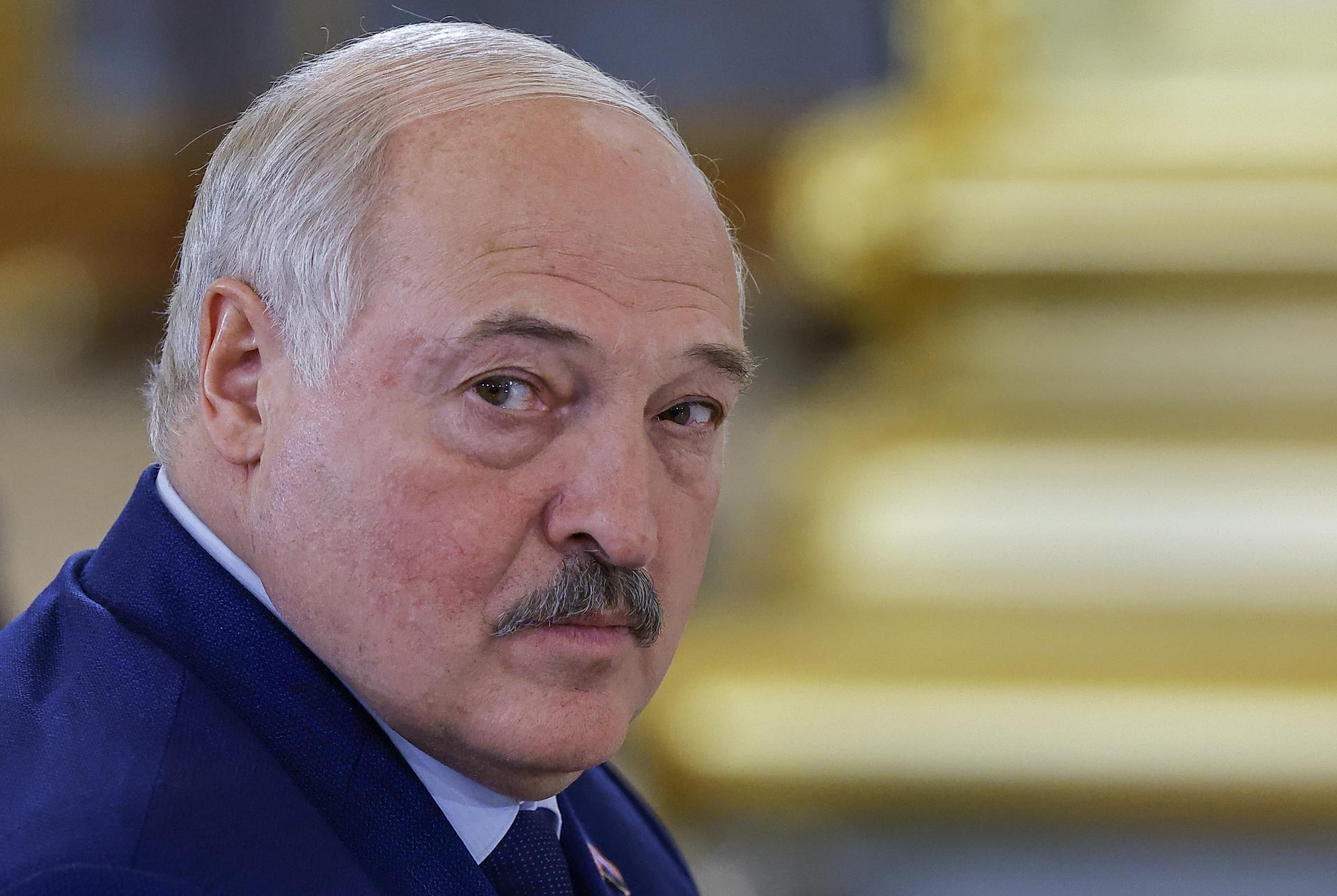 El presidente bielorruso, Alexander Lukashenko, en una imagen de archivo.EFE
