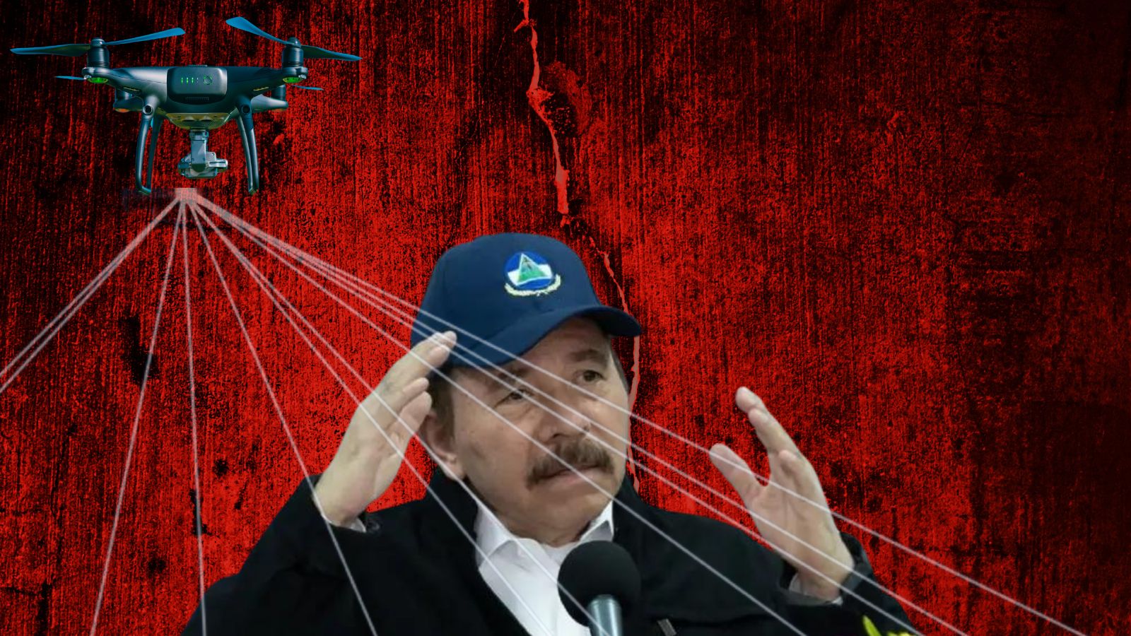 Ortega está “paranoico”, tiene temor a sufrir un atentado con drones