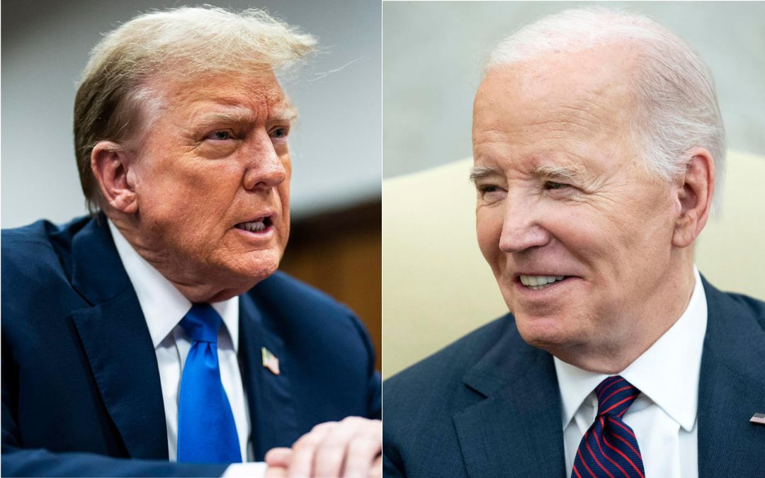 Biden y Trump aceptan reglas del debate en CNN: 90 minutos, micrófono cerrado y sin notas