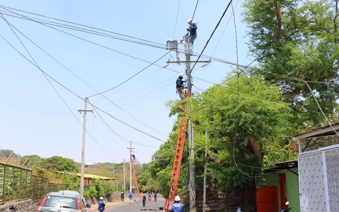 Estas son las zonas que estarán sin energía eléctrica este viernes en Managua