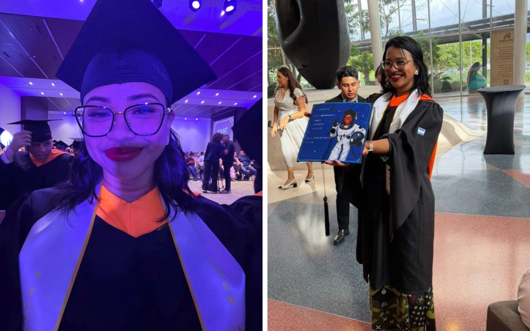 Roxy Williams se gradúa como ingeniera con honores