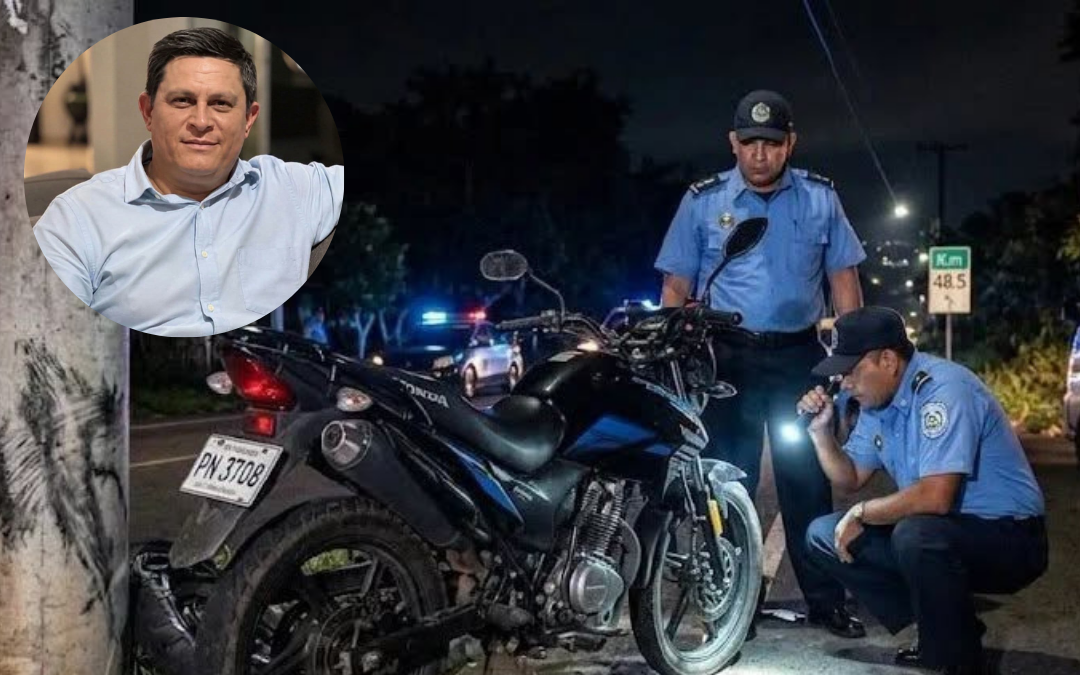 Jefe de Tránsito de San Rafael del Sur muere al estrellarse en motocicleta